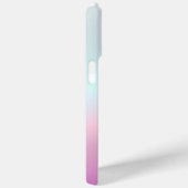 Cool Kleurrijke Ombre Gradients & Uw Script Case-Mate iPhone Case (Achterkant / Rechts)