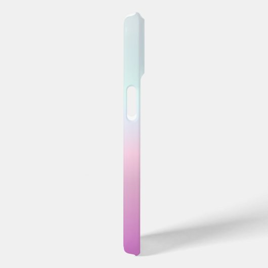 Cool Kleurrijke Ombre Gradients & Uw Script Case-Mate iPhone Case (Achterkant / Rechts)