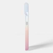 Cool Kleurrijke Ombre Gradients & Uw Script Case-Mate iPhone Case (Achterkant / Links)