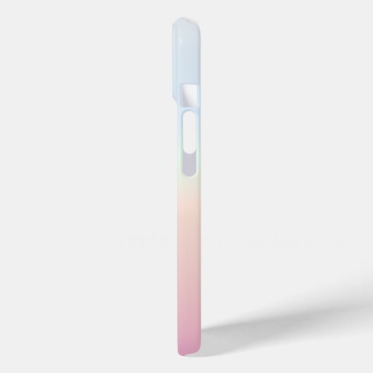 Cool Kleurrijke Ombre Gradients & Uw Script Case-Mate iPhone Case (Achterkant / Links)