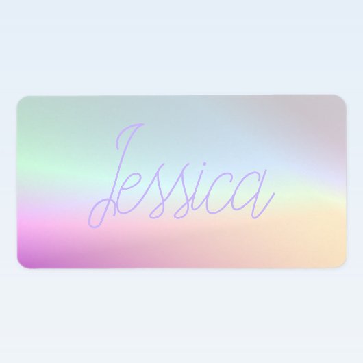 Cool Kleurrijke Ombre Gradients & Uw Script Etiket