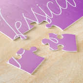 Cool Kleurrijke Ombre Gradients & Uw Script Legpuzzel (Zijkant)