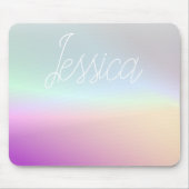 Cool Kleurrijke Ombre Gradients & Uw Script Muismat (Voorkant)