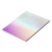 Cool Kleurrijke Ombre Gradients & Uw Script Notitieblok (Linkerzijde)