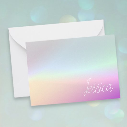 Cool Kleurrijke Ombre Gradients & Uw Script Notitiekaartje