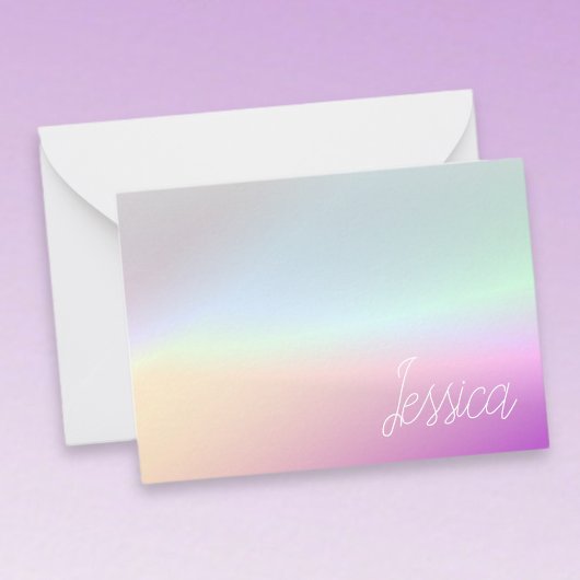 Cool Kleurrijke Ombre Gradients & Uw Script Notitiekaartje