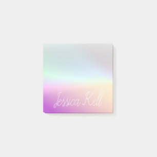 Cool Kleurrijke Ombre Gradients & Uw Script Post-it® Notes