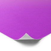 Cool Kleurrijke Ombre Gradients & Uw Script Poster (Hoek)