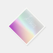 Cool Kleurrijke Ombre Gradients & Uw Script Servet (Hoek)