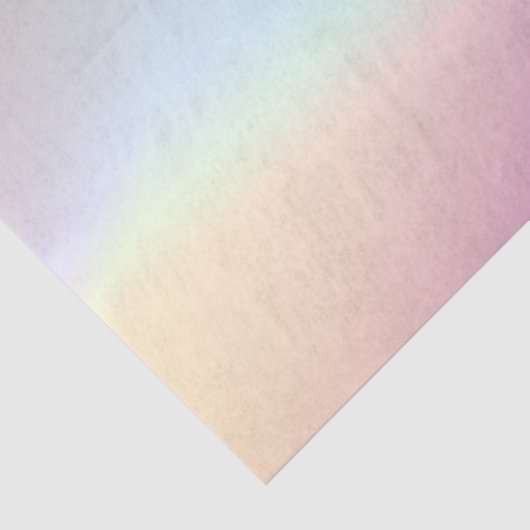 Cool Kleurrijke Ombre Gradients & Uw Script Tissuepapier (Detail)