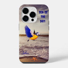 Cool & Kleurrijke Strand Vogel Zee iPhone 14 Plus Hoesje