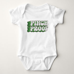 Cool knijpbestendig Saint Patrick's Day woordkunst Romper