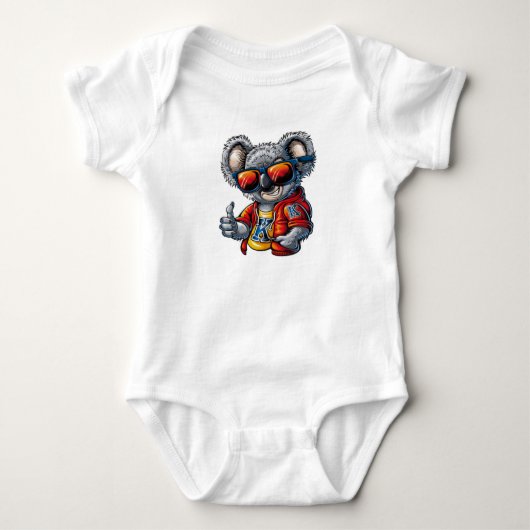 "Cool Koala King Kids T-Shirt – Fun & Trendy Desig (Voorkant)