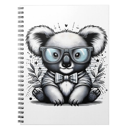 Cool Koala Notitieboek (Voorkant)