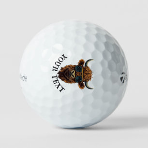 Cool Koe-ontwerp aanpassen Golfballen