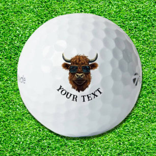 Cool Koe Schattige Vaderdag Surprise! Golfballen