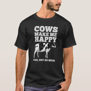 Cool Koe Voor Mannen Vrouwen Koe Boerderij Melkvee T-shirt