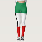 Cool Koeweit Flag Mode Leggings (Voorkant)