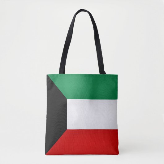 Cool Koeweit Flag Mode Tote Bag (Voorkant)