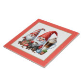 Cool koffie gnoom home business crafting tegeltje (Zijkant)