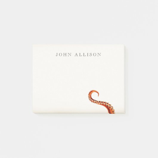 Cool  Kraken Tentacles Nautical Post-it® Notes (Voorkant)