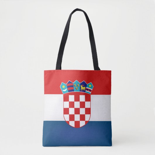Cool Kroatië vlag Mode Tote Bag (Voorkant)