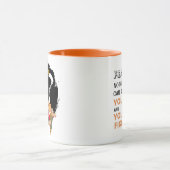 Cool Kung Fu Tiger Fearless Inspirerend Quote Co Mok (Midden)