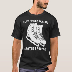 Cool Kunstschaatsen Voor Mannen Vrouwen Draai Spro T-shirt