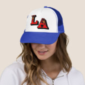 ·° ♥§Cool LA Logo Stijlvolle Trucker Hoed§♥°· Pet (In situ)