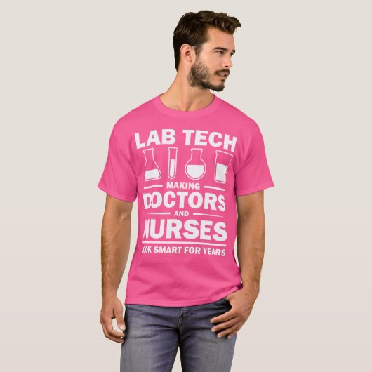 Cool Lab Week Medisch Laboratorium Wetenschap Arts T-shirt (Voorkant volledig)