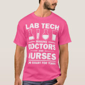 Cool Lab Week Medisch Laboratorium Wetenschap Arts T-shirt (Voorkant)