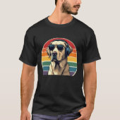 Cool Labrador DJ – Muziek Liefhebbers T-shirt (Voorkant)