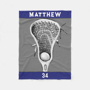 Cool Lacrosse Cadeau Fleece Deken