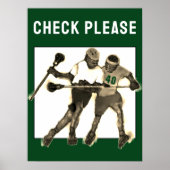 Cool Lacrosse Poster (Voorkant)