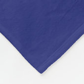 Cool Lacrosse Team Blauw Fleece Deken (Hoek)