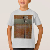Cool Lacrosse Wall Ball Drill T-Shirt (Voorkant)