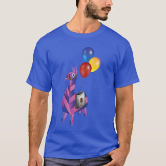 Cool Lama Gaming Design Gamer Llama Loot Jongen Me T-shirt