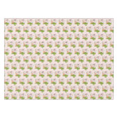 Cool lama in Heart-Shaped Sunbril Pattern Tafelkleed (Voorkant (Horizontaal))