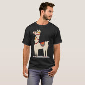 cool lama lama alpaca t-shirt (Voorkant volledig)