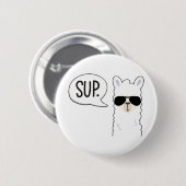 Cool lama ronde button 5,7 cm (Voorkant /achterkant)