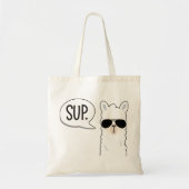 Cool lama tote bag (Voorkant)