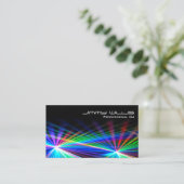 Cool Laser Light Club - DJ Visitekaartje (Staand voorkant)