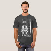 Cool Late Model Dirt Track Racft voor mannen T-shirt (Voorkant volledig)