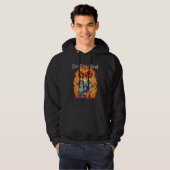 Cool laughing Friends with Flames for Brothers Hoodie (Voorkant volledig)