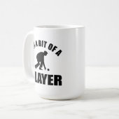 Cool Lawn bowling-ontwerp Koffiemok (Voorkant links)