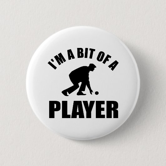 Cool Lawn bowling-ontwerp Ronde Button 5,7 Cm (Voorkant)