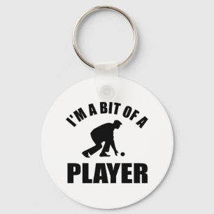 Cool Lawn bowling-ontwerp Sleutelhanger