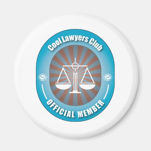 Cool Lawyers Club Magneet (Voorkant)