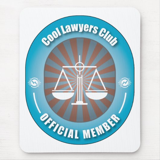 Cool Lawyers Club Muismat (Voorkant)