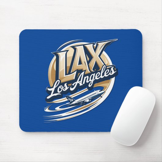 Cool LAX Muismat voor LA Airport Fans (Met muis)